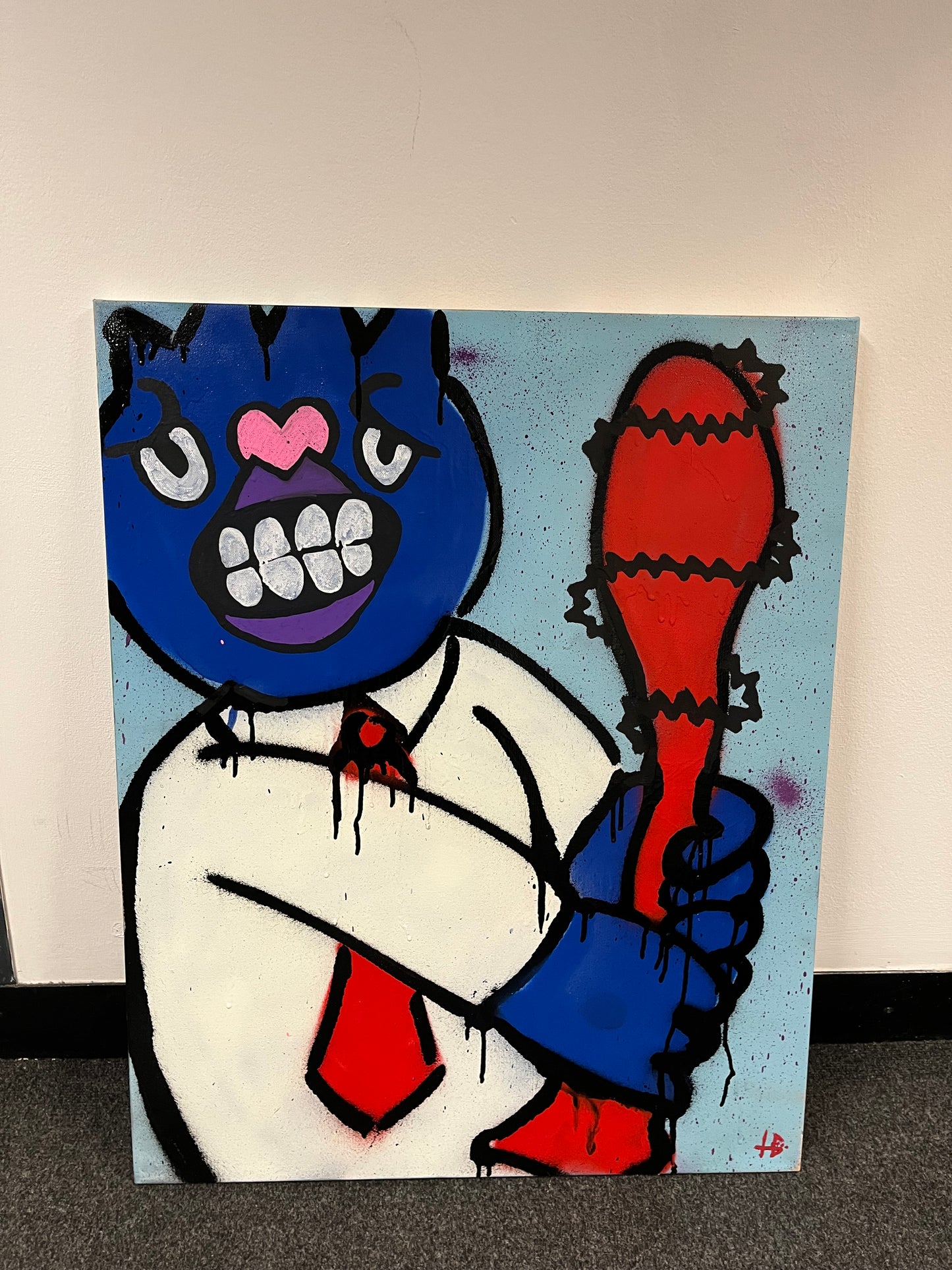 BLUE WIDDA BAT
