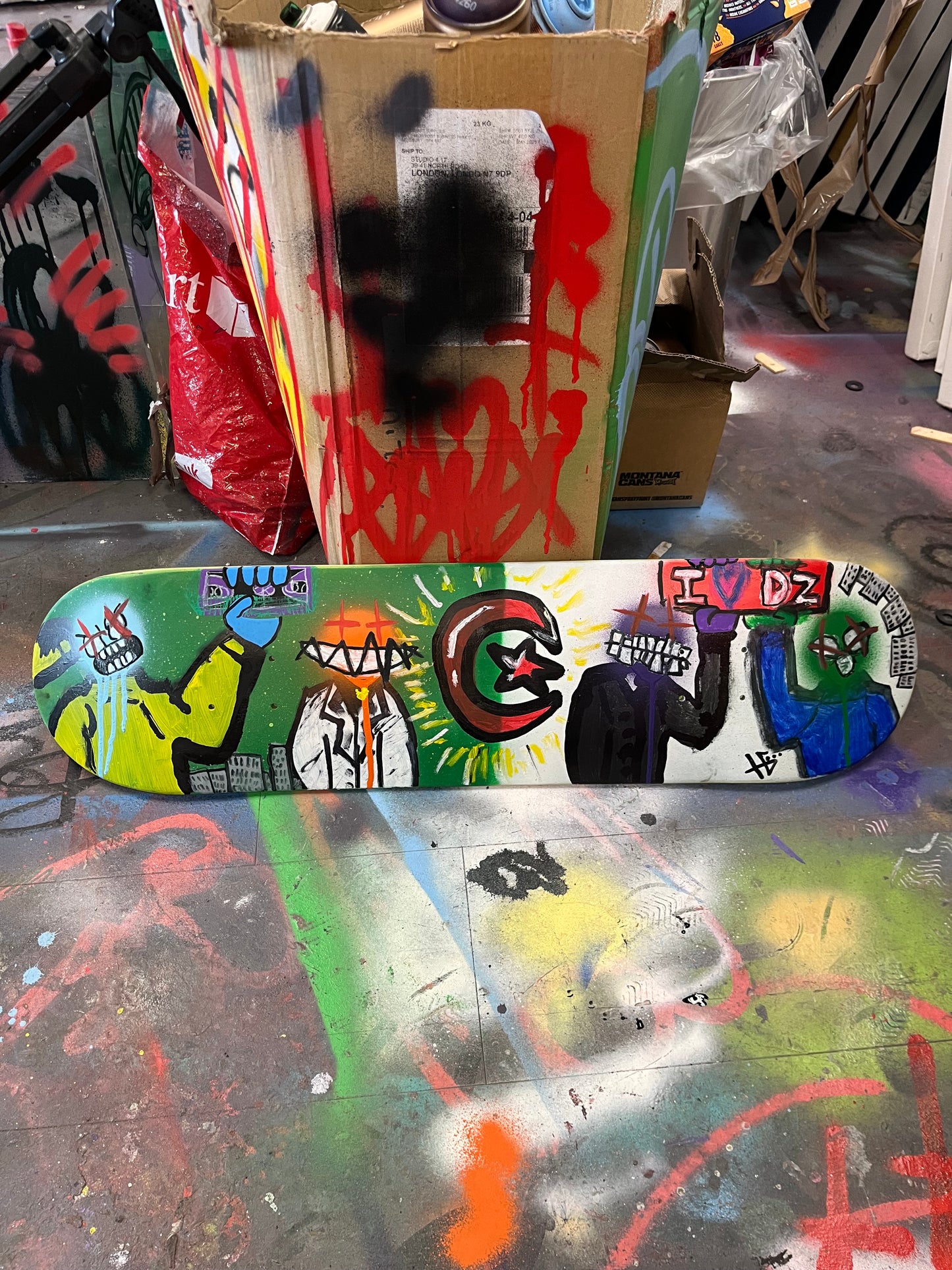 DZ Algeria deck